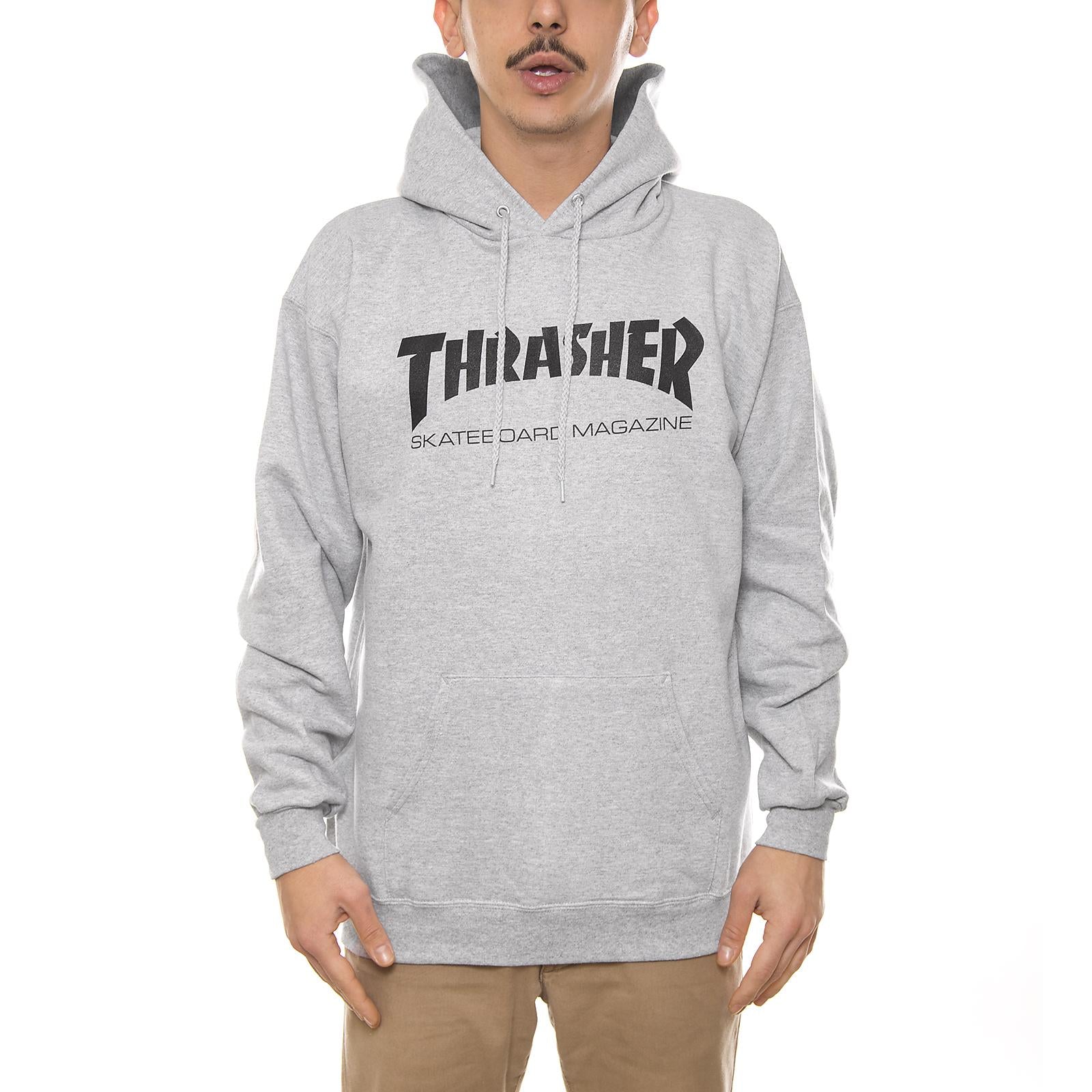 SKATE MAG HOOD GREY 312671 GRY  THRASHER 