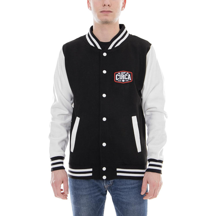 MELVIN VARSITY JACKET  BLACK MJK020-BLACK  C1RCA 
