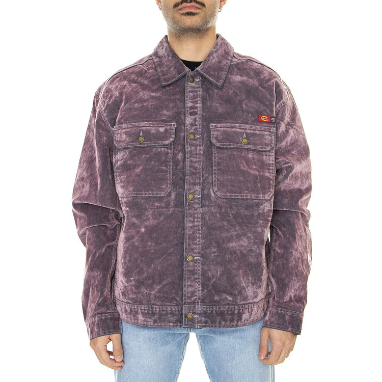 Oc x Dickies Flock Jacket Lilac - Giacca Estiva Uomo Viola DK0A4Y4YE891  DICKIES 