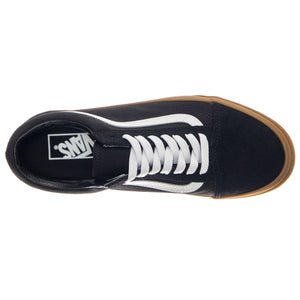 Old Skool Black / Gum - Scarpe Stringate Profilo Basso Uomo Nere VN000CR5B9M1  VANS 