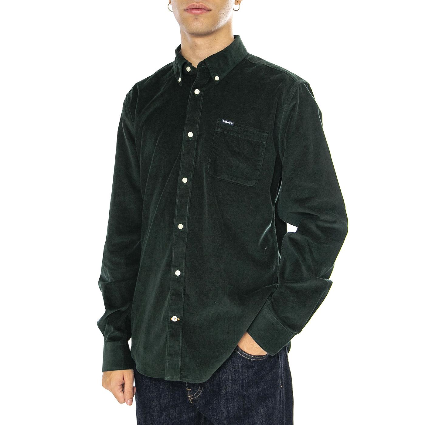 Ramsey Tailored Shirt Seaweed - Camicia Uomo Verde MSH5001-GN73  BARBOUR 