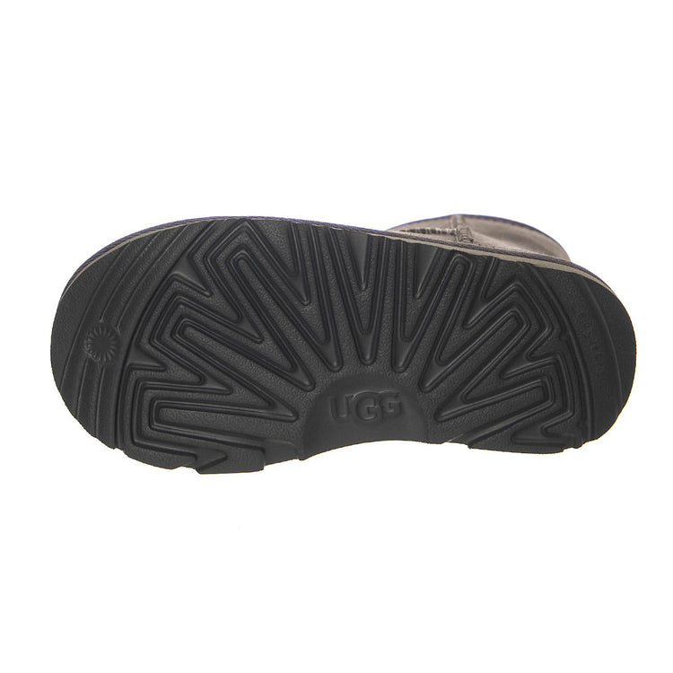 K' Mini Classic II Grey Boots - Stivaletti Bambino Grigi UGKCLMGREY1017715K  UGG 