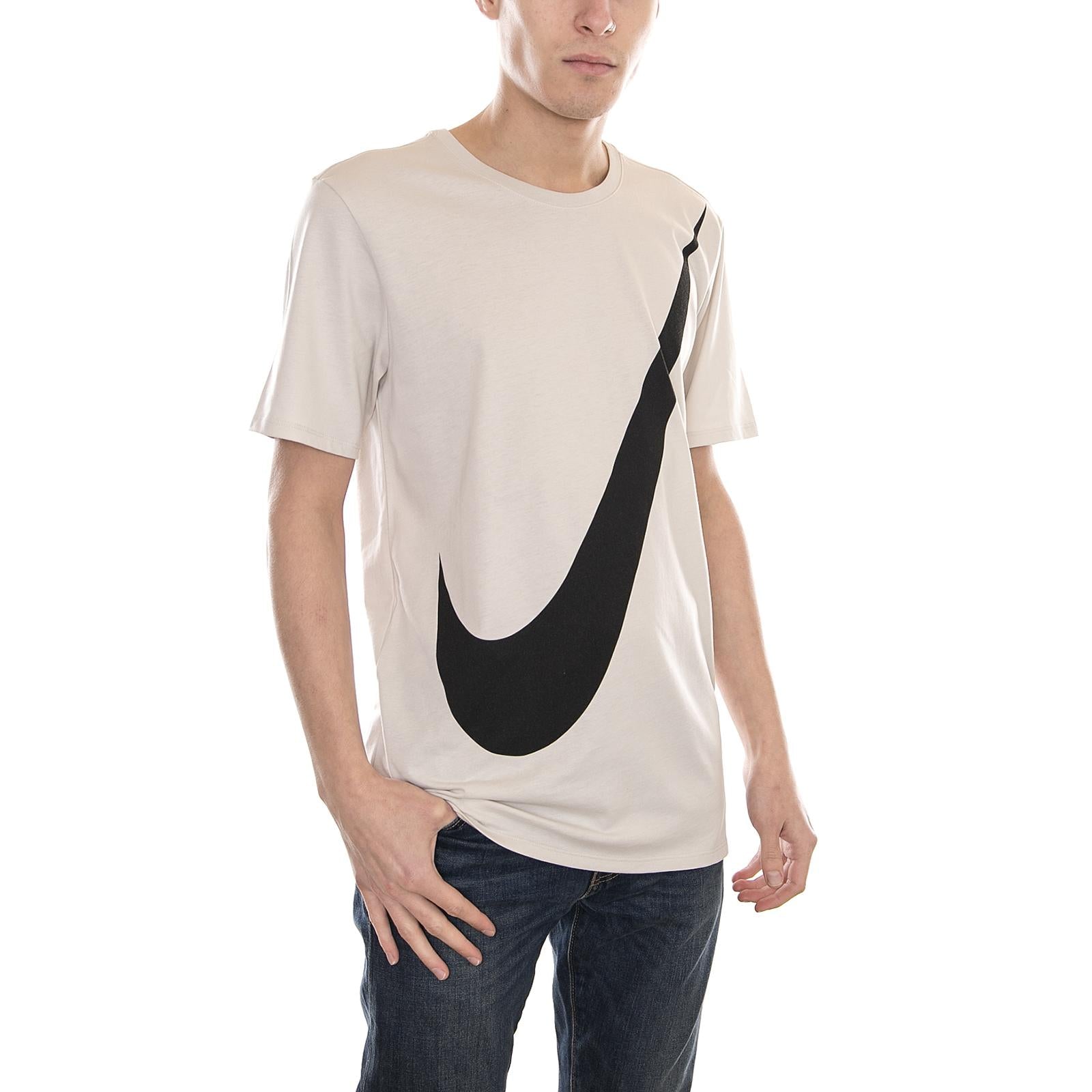 Sportswear T-Shirt LIGHT BONE/BLACK 891871-072  NIKE 