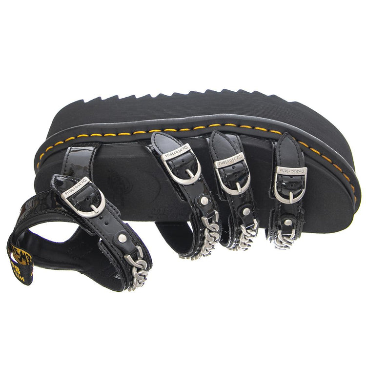 Blair II Quad Chain - Sandali Donna Neri UK 3 27262001  DR.MARTENS 