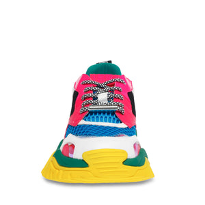 Trilling Fucsia / Yel - Scarpe Stringate Profilo Basso Donna Viola / Giallo SMPTHRILLING-FUC  STEVE MADDEN 