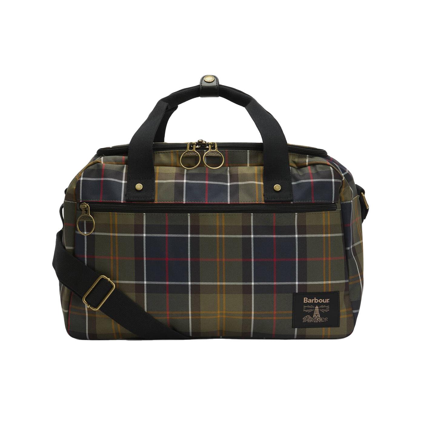 Torridon Tartan Flight Bag - Borsa da Viaggio Multicolore UBA0681 OL91 BARBOUR 