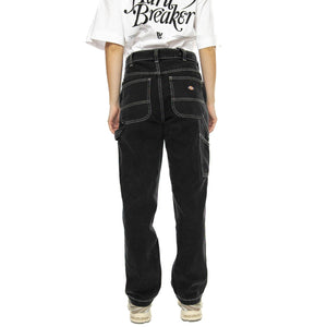 Ellendale Denim Black Wash - Pantaloni Denim Jeans Donna Neri DK0A4XEKJ791  DICKIES 