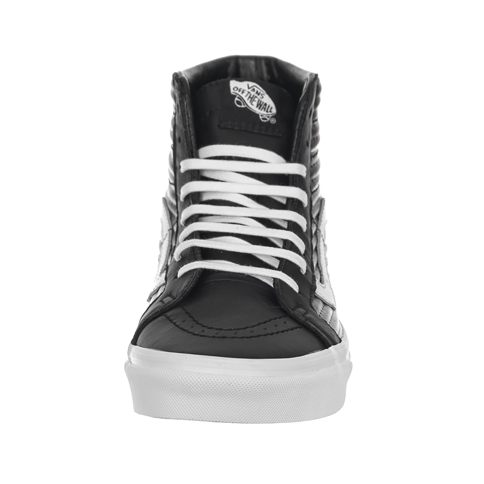UA SK8-HI REISSUE (MOTO LEATHER) BLACK VA2XSBOGG  VANS 