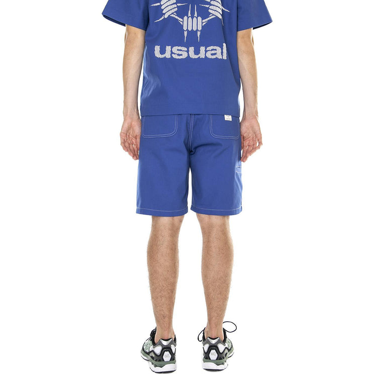 M' Buffer Short Royale Blue - Bermuda Uomo Blu S23SPBUFF-BLUE  USUAL 