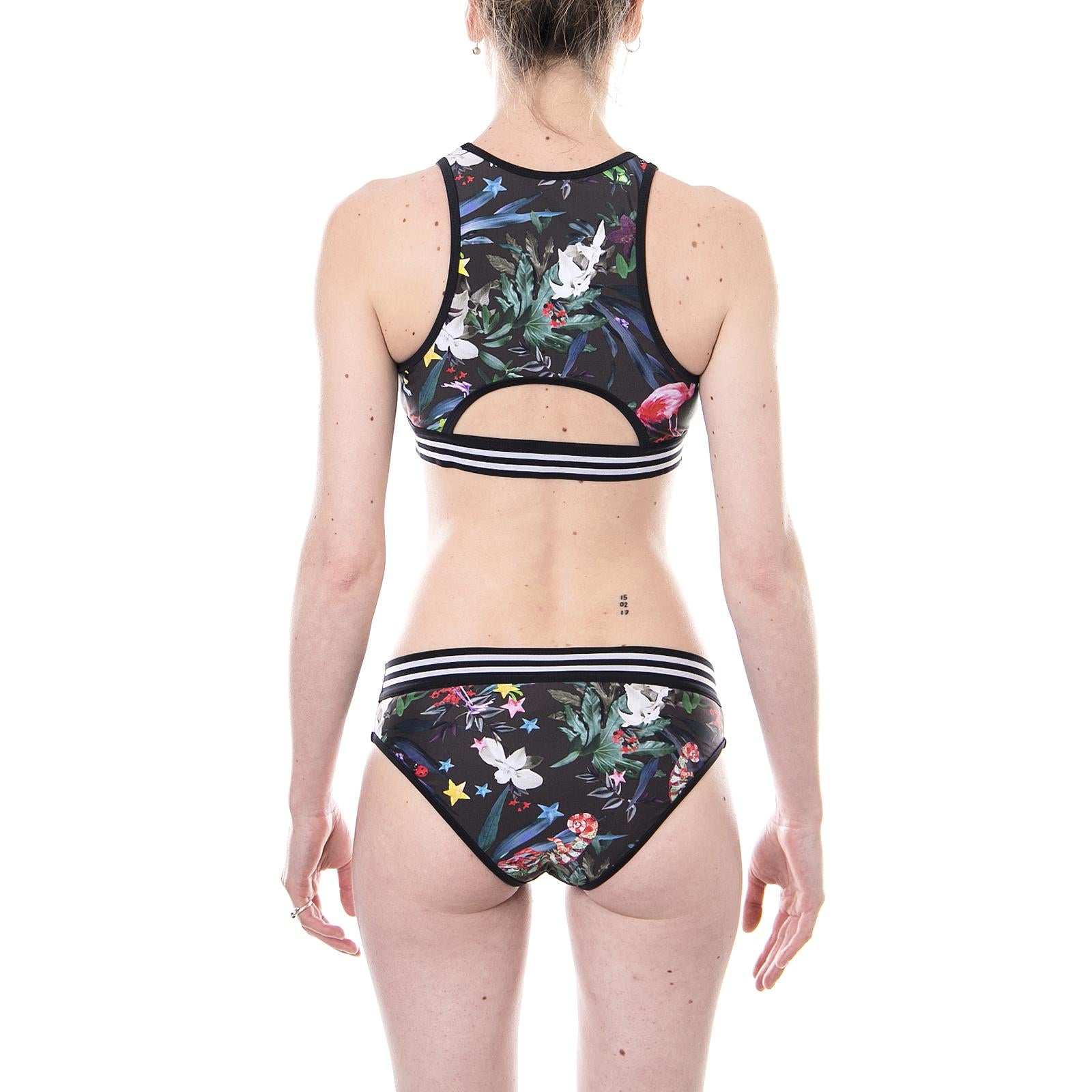 SWIMMING SUIT BLACK ALLOVER MULTICOLOR 110739-GP5410  CHAMPION 