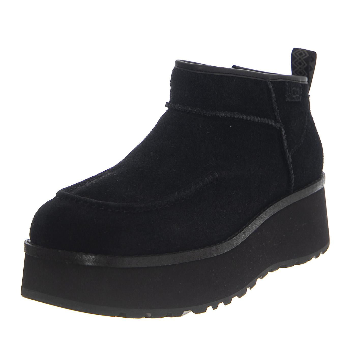 W Cityfunc Ultra Mini Black - Stivali Donna Neri UGSCITYFUMBK1158193W  UGG 