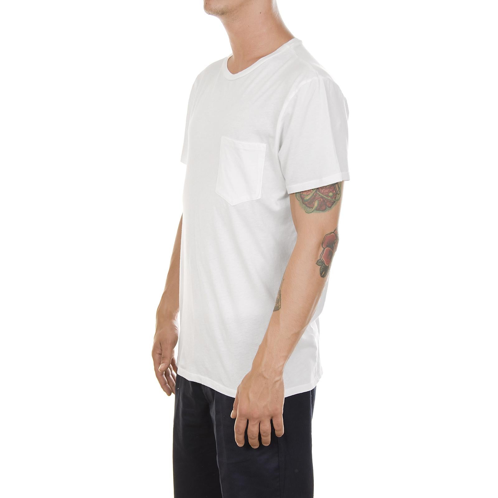 CRC-OCA MENS CREW POC-WHITE GCCMENS CREW POC-WHT  GROCERIES 