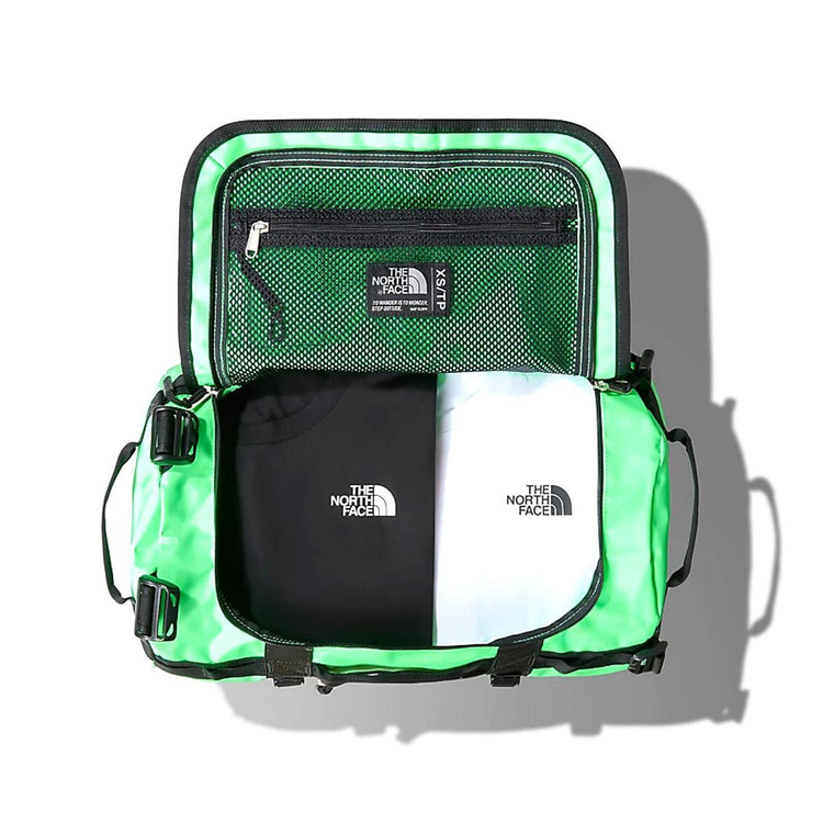 Base Camp Duffel - XS Chlorophyl Green / Tnf Balck - Borsa da Viaggio Verde NF0A52SSC321  THE NORTH FACE 
