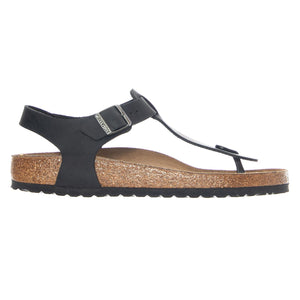 Kairo Oiled Leather Narrow Fit Black - Sandali Uomo / Donna Neri 147111 BLK BIRKENSTOCK 