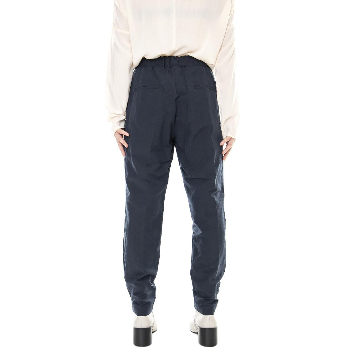 Regular 011SD25011 - Pantaloni Donna Blu Notte 011SD25011 -S2800 . ALESSIA SANTI 