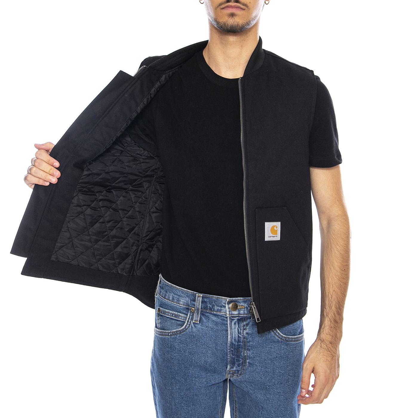 Classic Vest Black - Giacca Smanicata Uomo Nera I035695.8901  CARHARTT WIP 