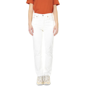 501 Jeans For Women Yacht Time Neutral - Pantaloni Denim Jeans Donna Bianchi 12501-0413  LEVIS 