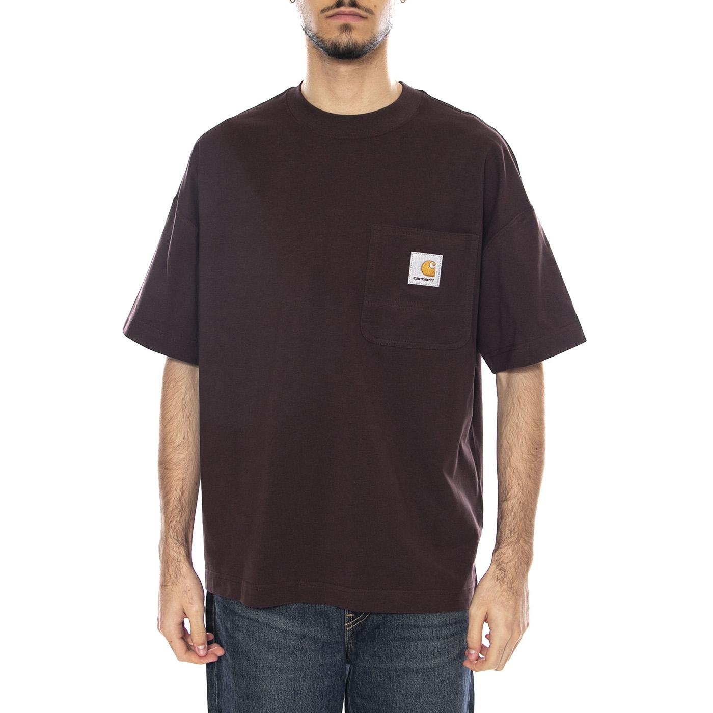 S/S Work Pocket -- Maglietta Uomo Palisander I035523.33HXX . CARHARTT WIP 