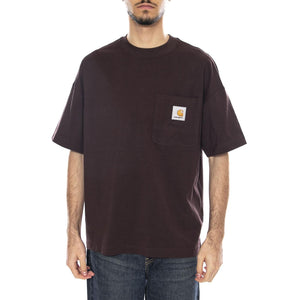 S/S Work Pocket -- Maglietta Uomo Palisander I035523.33HXX . CARHARTT WIP 