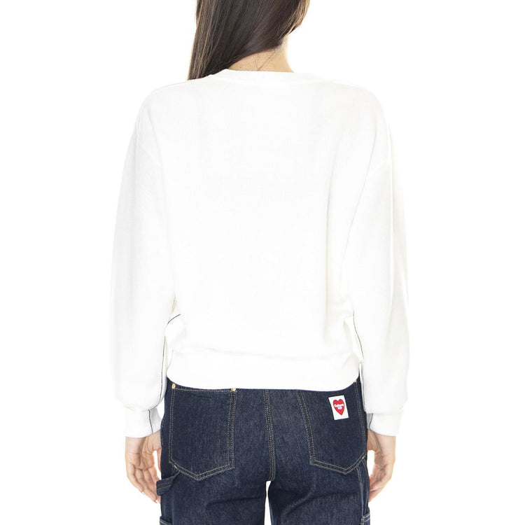 W' Pullover 70V - Maglione Donna Bianco AF5622-70V  LACOSTE 