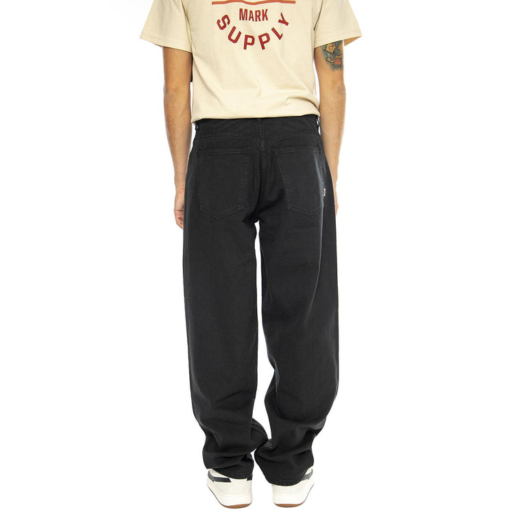 Crome Pant Black Denim - Pantaloni Denim Jeans Uomo Neri PT00242-BLACK  HUF 