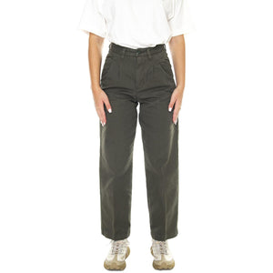 W' Cara Pant Plant /garment dyed - Pantaloni Donna Verdi I029802.1NQGD  CARHARTT WIP 