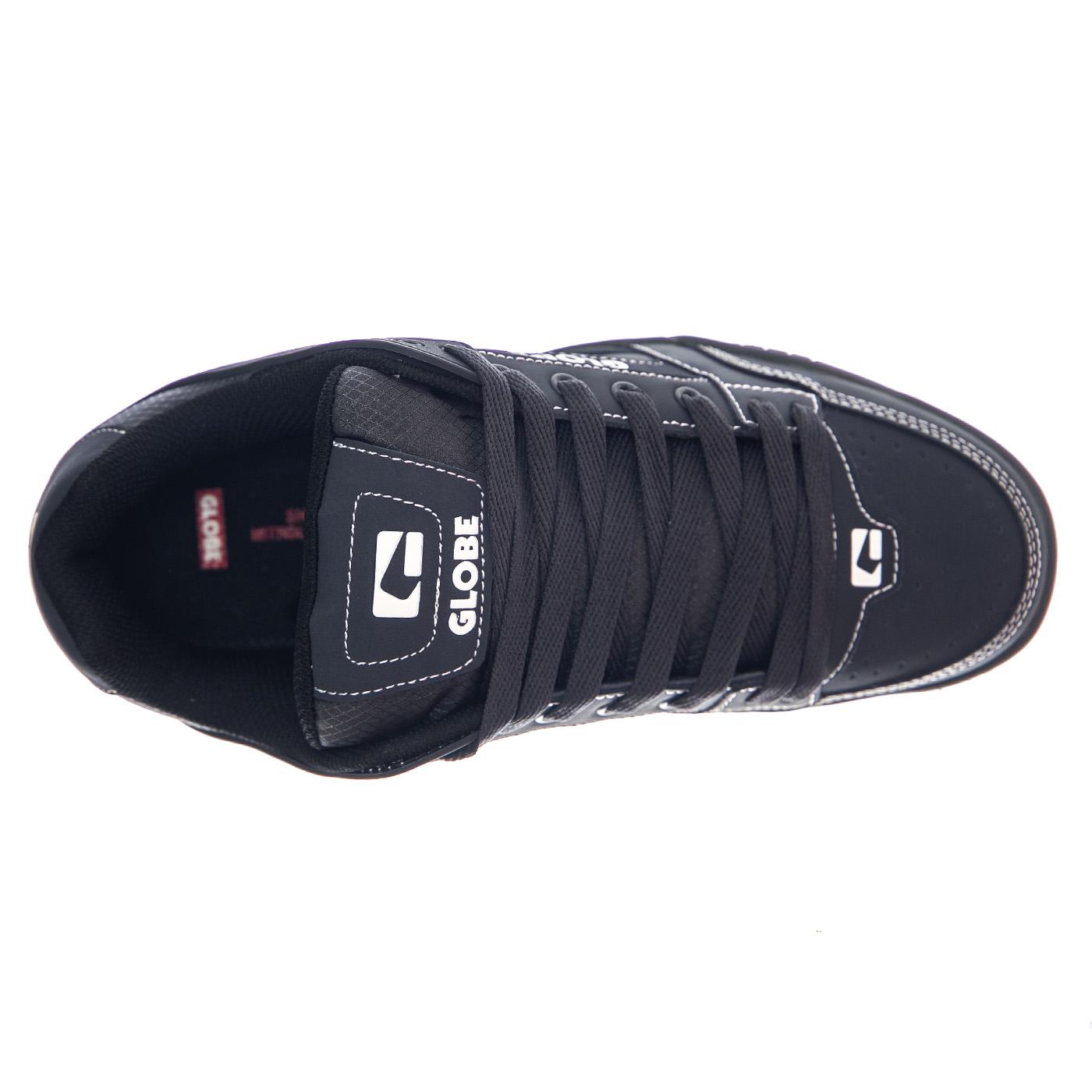 Tilt Ebony/Stitch - Scarpe Profilo Basso Uomo Nere GBTILT-15326  GLOBE 