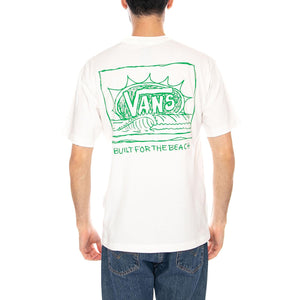BRIGHT DAY SS TEE WHITE - Maglietta Girocollo Uomo Bianca VN000TRG WHT1 VANS 