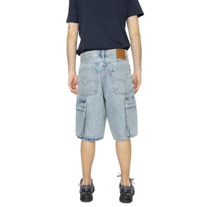 478 Baggy Cargo Shorts My Pocket Full Blue - Bermuda Uomo Blu 001GU-0004  LEVIS 