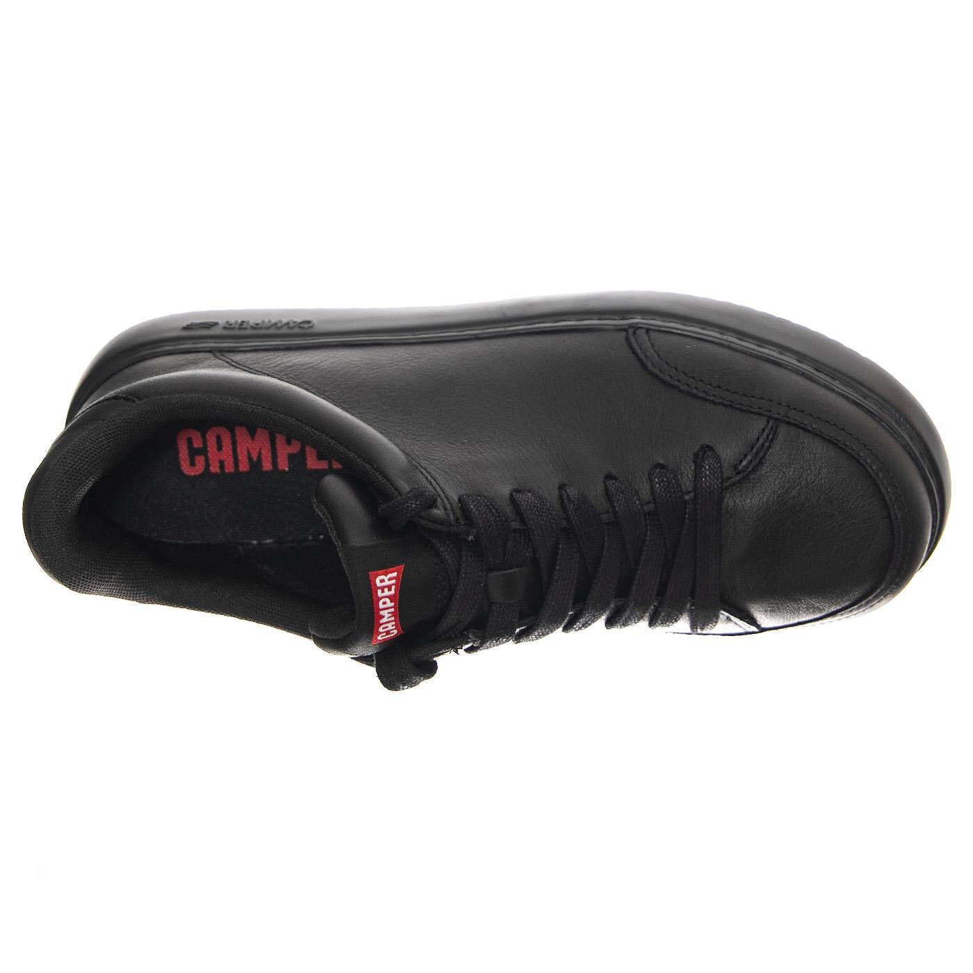 Sella Negro/K21 Bio Negro Shoes - Scarpe Stringate Profilo Basso Uomo Nere K100841-015  CAMPER 