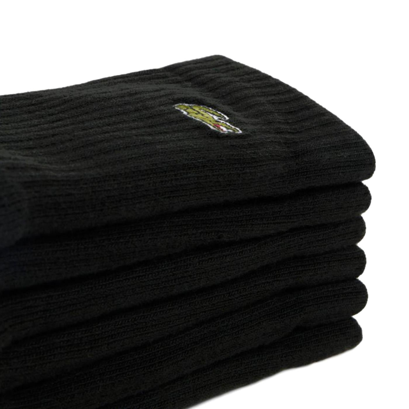 Calze - Set da Tre Paia di Calzini Neri con Logo Lacoste RA4182 8VM LACOSTE 