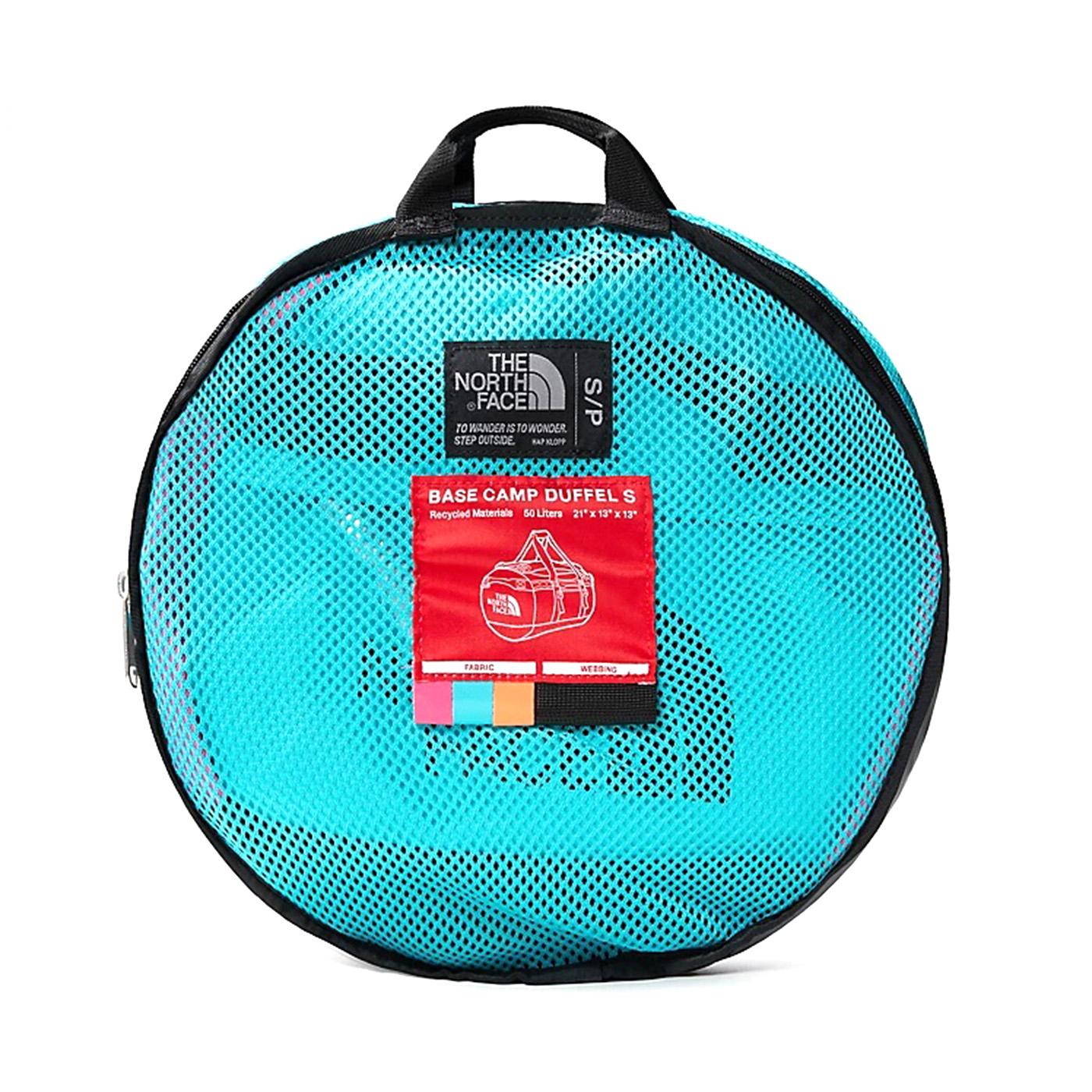 Base Camp Duffel - S Mr. Pink / Aprs Blue / Power Orange - Borsa da Viaggio Multicolore NF0A52STOK61  THE NORTH FACE 
