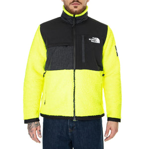 M Seasonal Denali Jacket Led Yellow - Giacca Uomo Gialla / Nera NF0A7X328NT1  THE NORTH FACE 