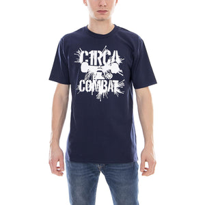 SPLATTER T-SHIRT NAVY MTS017-NAVY  C1RCA 
