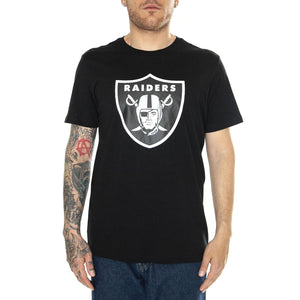 Las Vegas Raiders Primary Logo Graphic T-Shirt black - Maglietta Girocollo Uomo Nera 108M-127A-8D-02K  FANATICS 