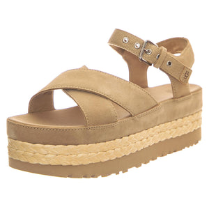 Aubrey Ankle Sand - Sandali Donna Beige UGSAUBASAN1152711W  UGG 