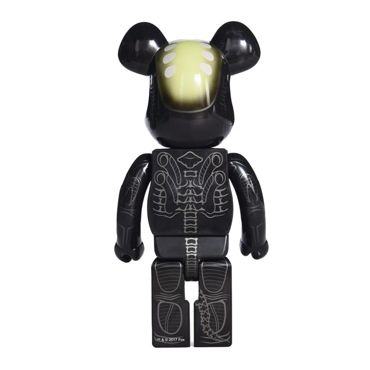 Bearbrick Alien - Multicolor - Pupazzo Gadget Toy - Toy Medicom Multicolore KKMD400ALIE-1  MEDICOM TOY 