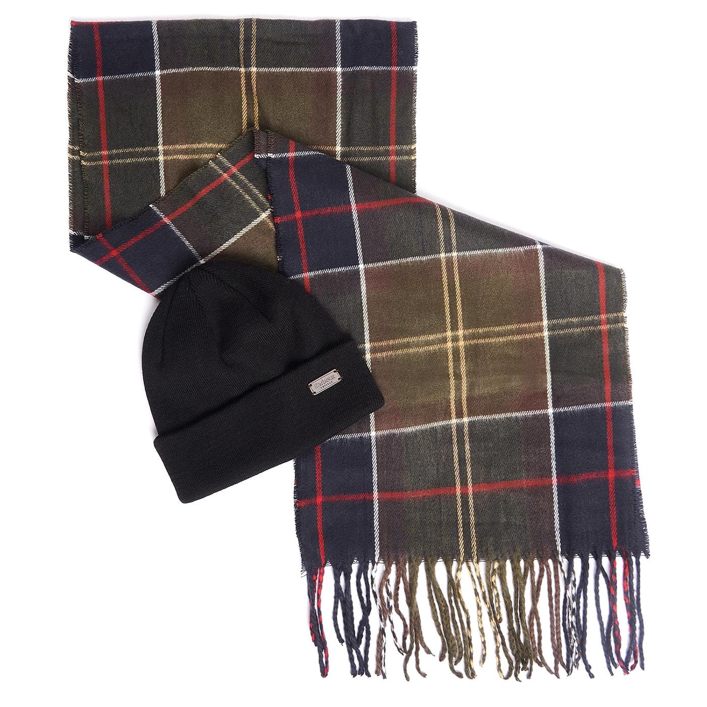 Swinton & Galingale Gift Set Classic - Sciarpa Multicolore MGS0079-TN11-FW23  BARBOUR 