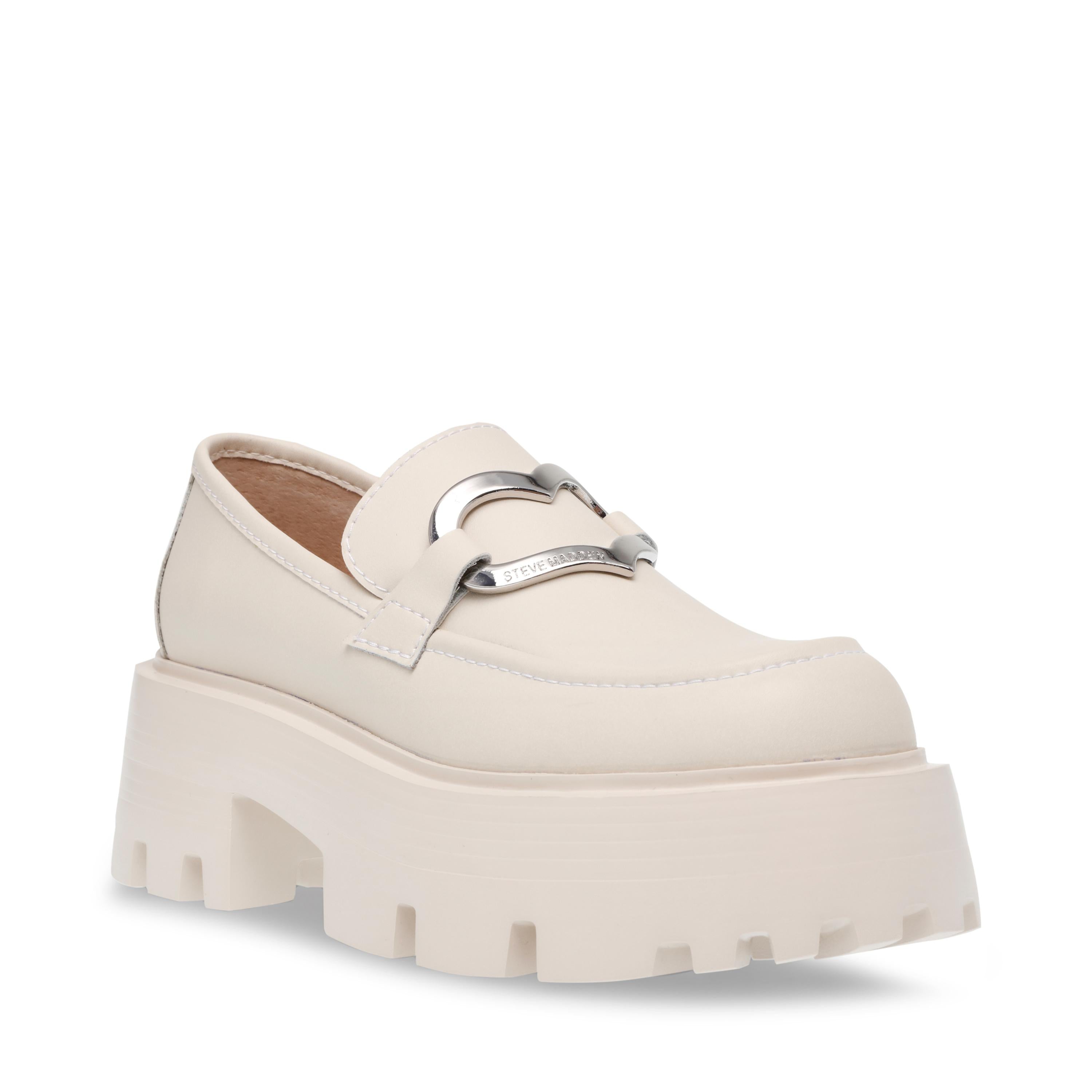 Madland Bone Action Leather - Scarpe Stringate Profilo Basso Donna Bianche SMSMADLAND-17Y  STEVE MADDEN 