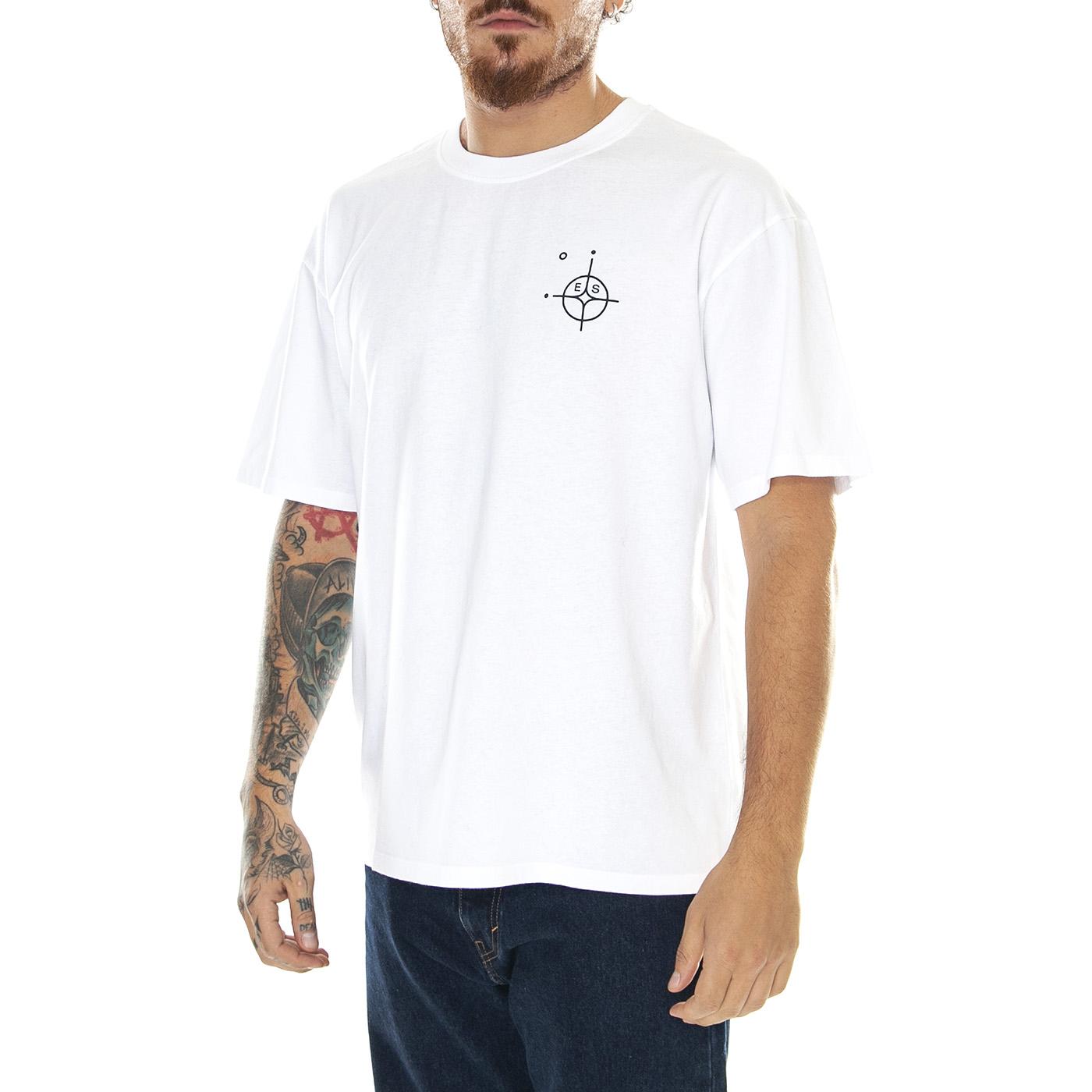 Angles TS White - Maglietta Girocollo Uomo Bianca I032523.02.67.  EDWIN 