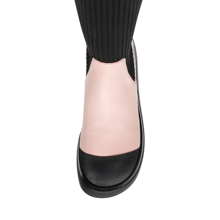 Dagget Pink / Black - Stivali Donna Rosa / Neri SMSDAGGET-PIN . STEVE MADDEN 