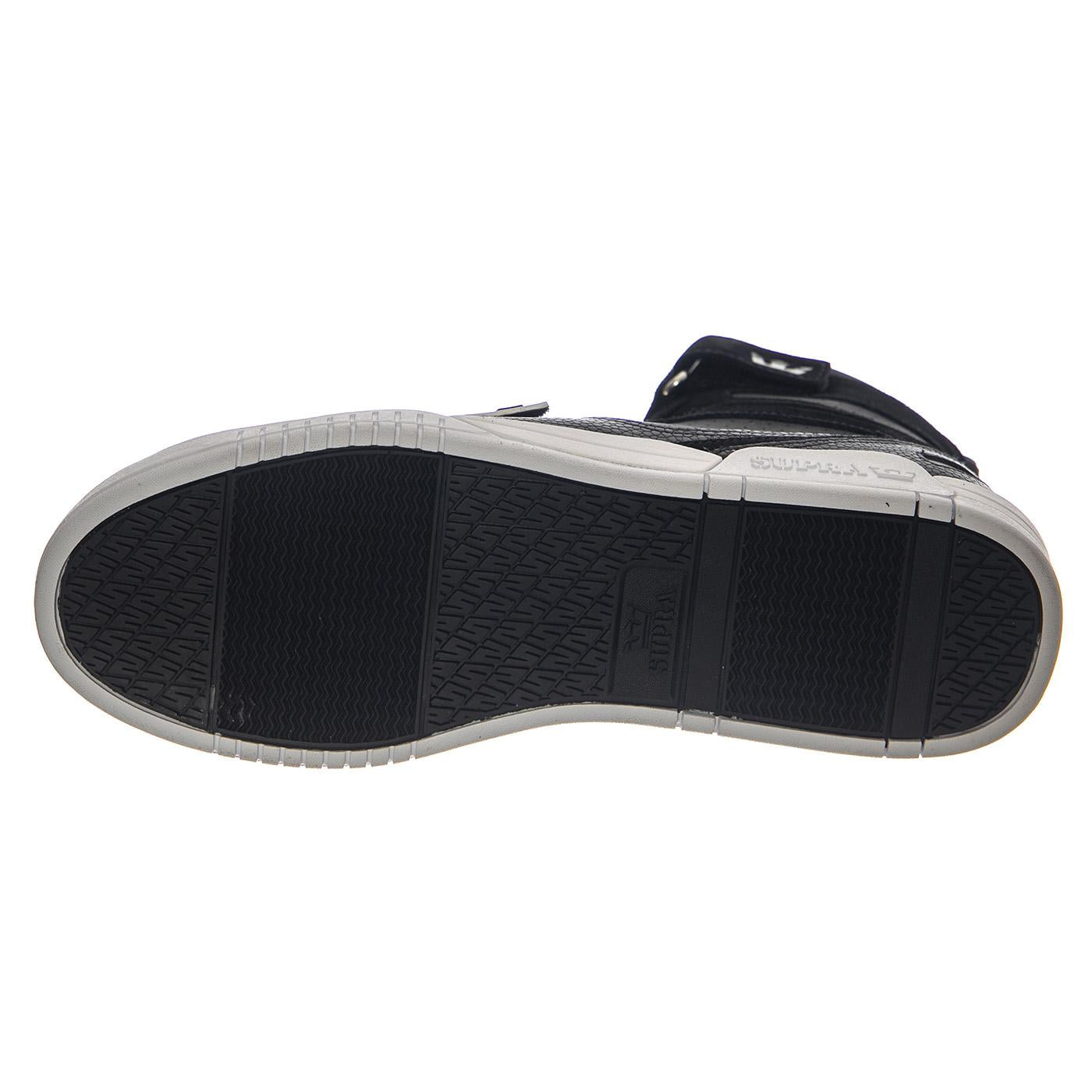 Breaker Black/ Silver / White - Scarpe Collo Alto Uomo Nere BREAKER Black/Silver-White  SUPRA 