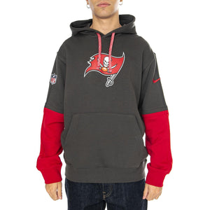 Nike Club Hoodie Black / Grey - Felpa Uomo Nera 02F2-964Z-8B-87G  NIKE 