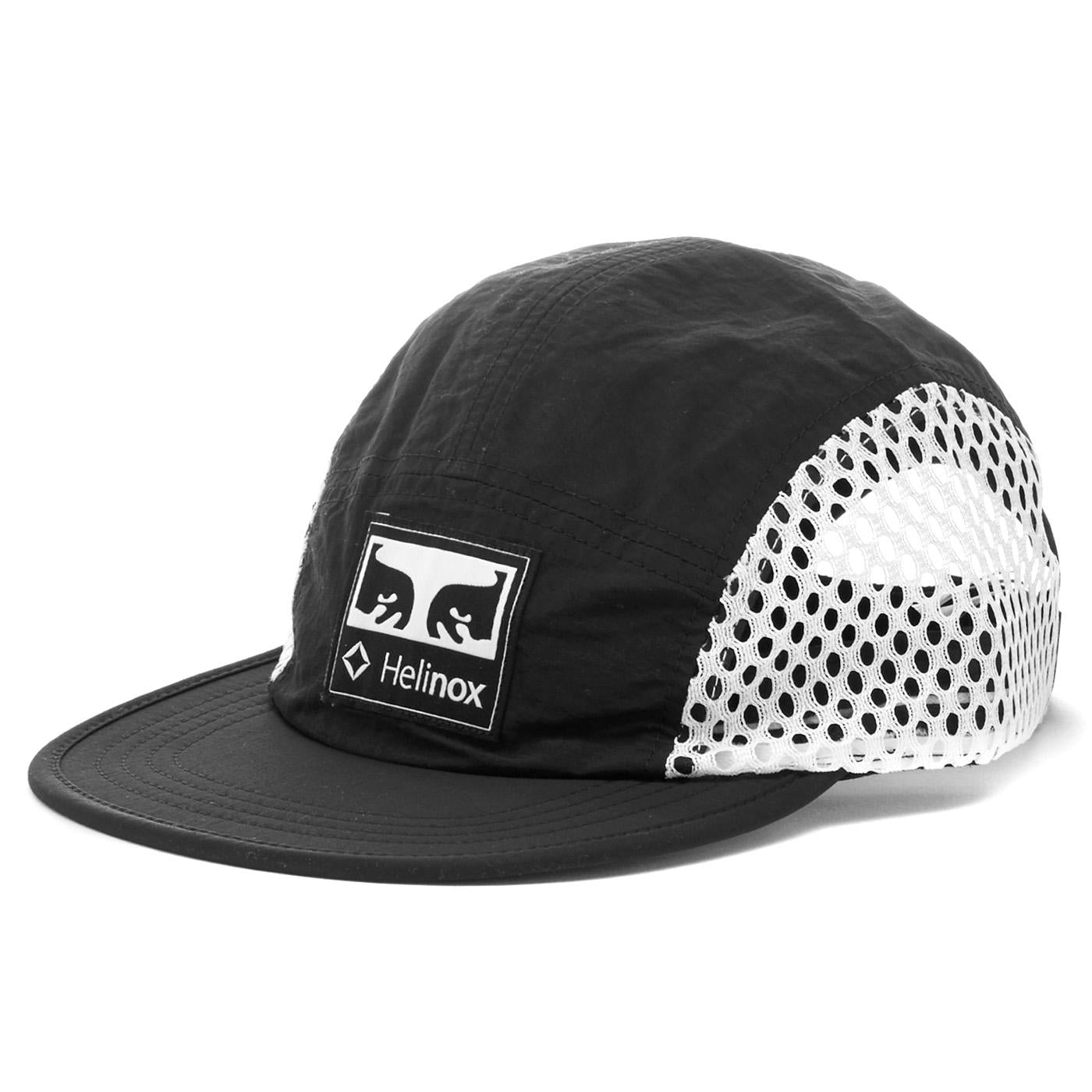 OBEY x HELINOX Camp Cap Black - Cappellino con Visiera Nero 100490105-BLK  OBEY 