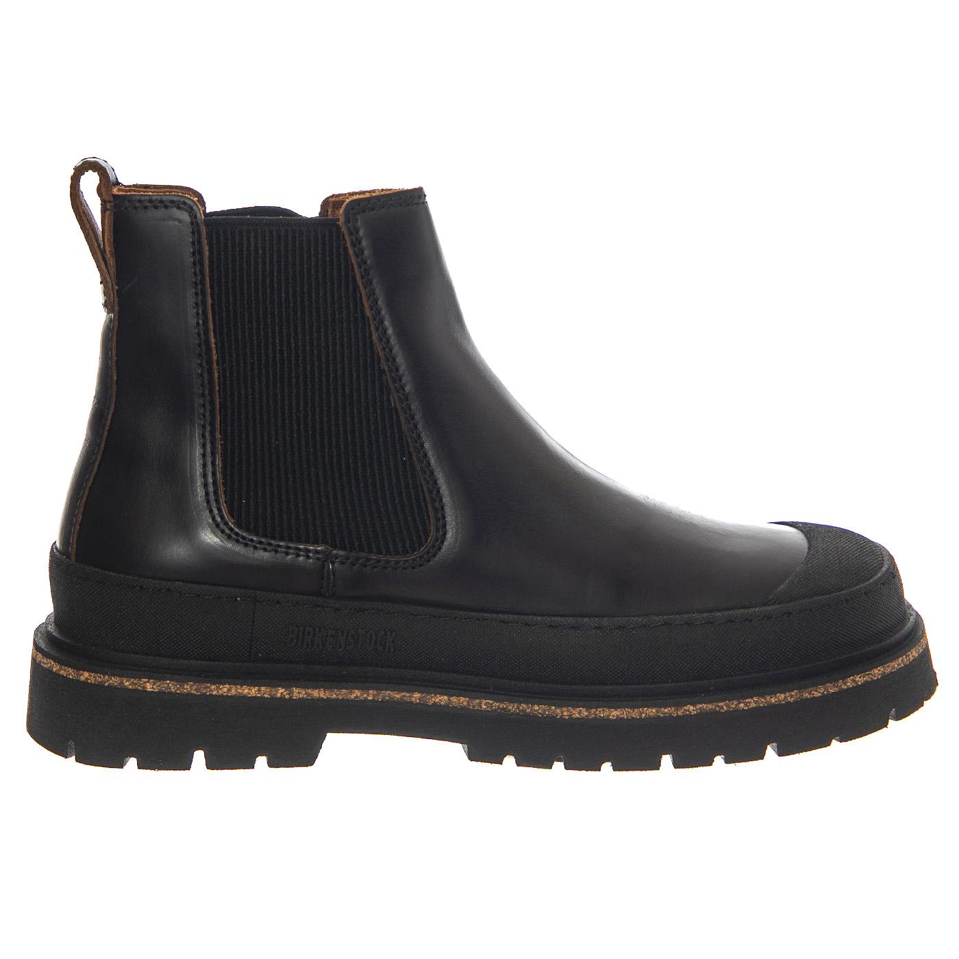 Prescott Slip On Women black, Pull Up Leather - Stivaletti alla Caviglia Donna Marroni 1025218  BIRKENSTOCK 