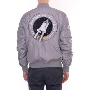 MA-1 VF Nasa Rp Bomber Jacket Silver Grey 178121-31  ALPHA INDUSTRIES 
