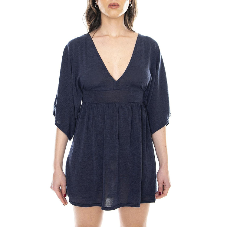  MRCEDMA DRESS-NVY  MOTEL ROCKS 
