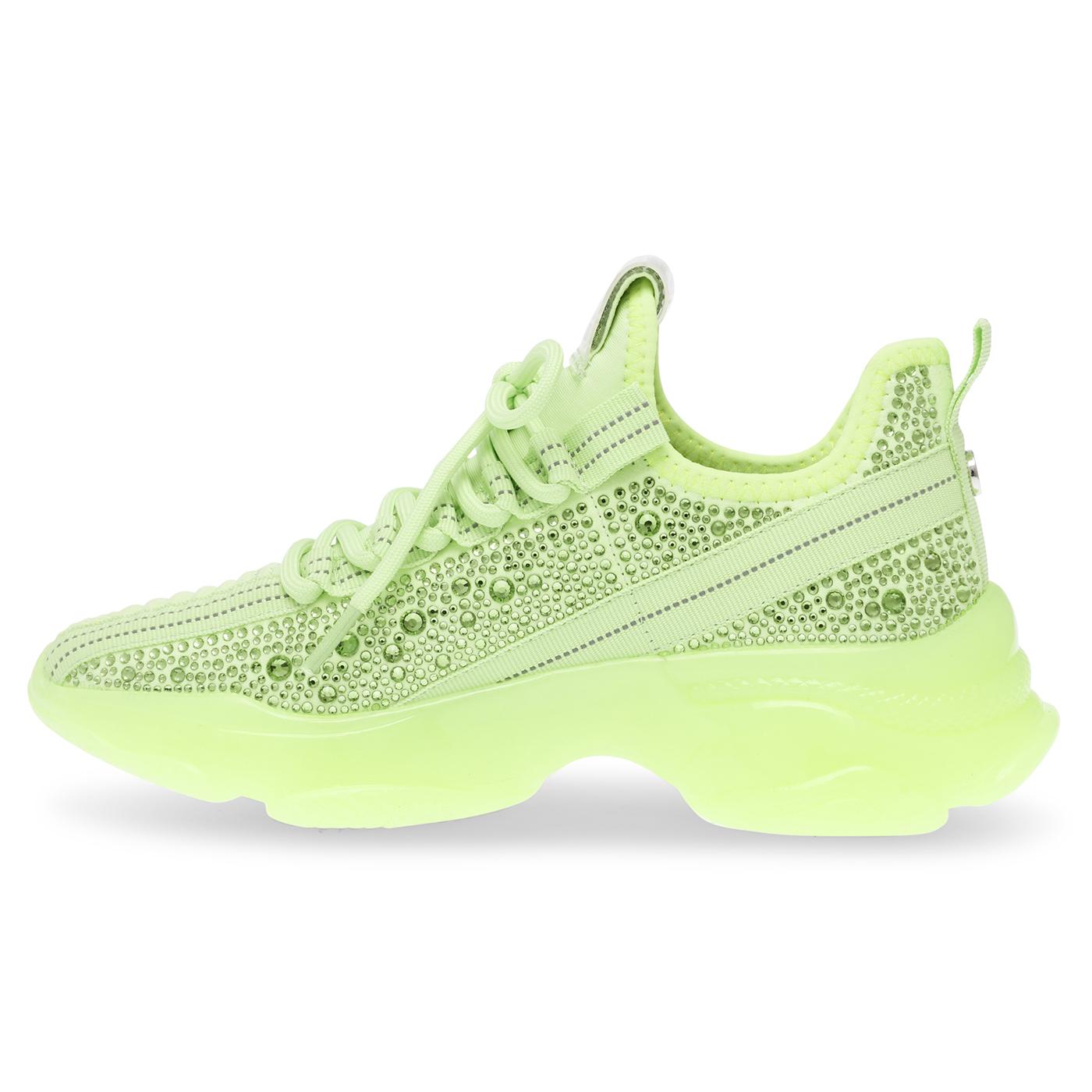 Maxilla-R Neon Lime - Scarpe Stringate Profilo Basso Donna Verdi SMPMAXILLA-R-NEO  STEVE MADDEN 
