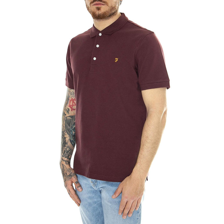 Blanes SS Polo - Polo Uomo Bordeaux F4KSB068-626  FARAH 