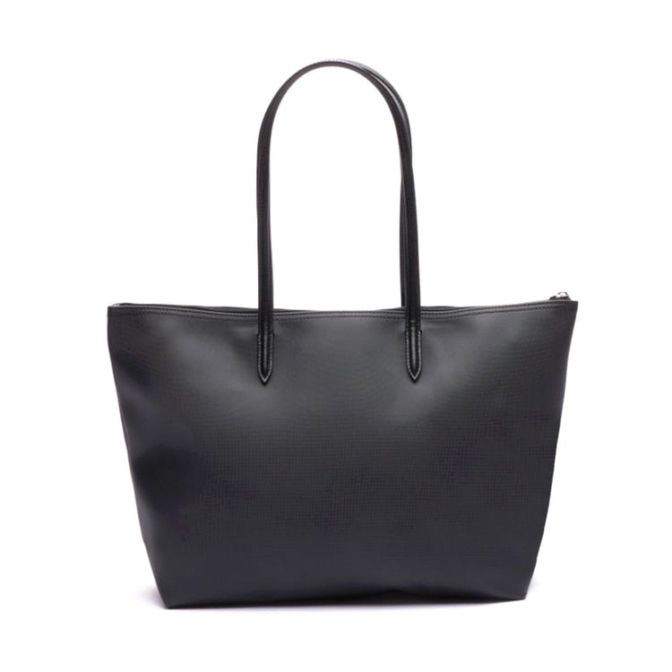 Lacoste Borsa Grande L 12 Black Tote Bag - Borsa Shopping Bag Nera NF1888PO  LACOSTE 